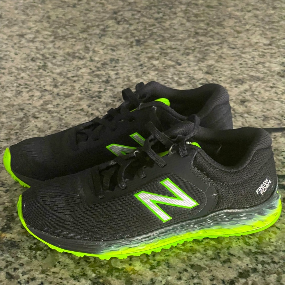 Kids New Balance shoes (boy) size 12.5 gently used. Great condition.